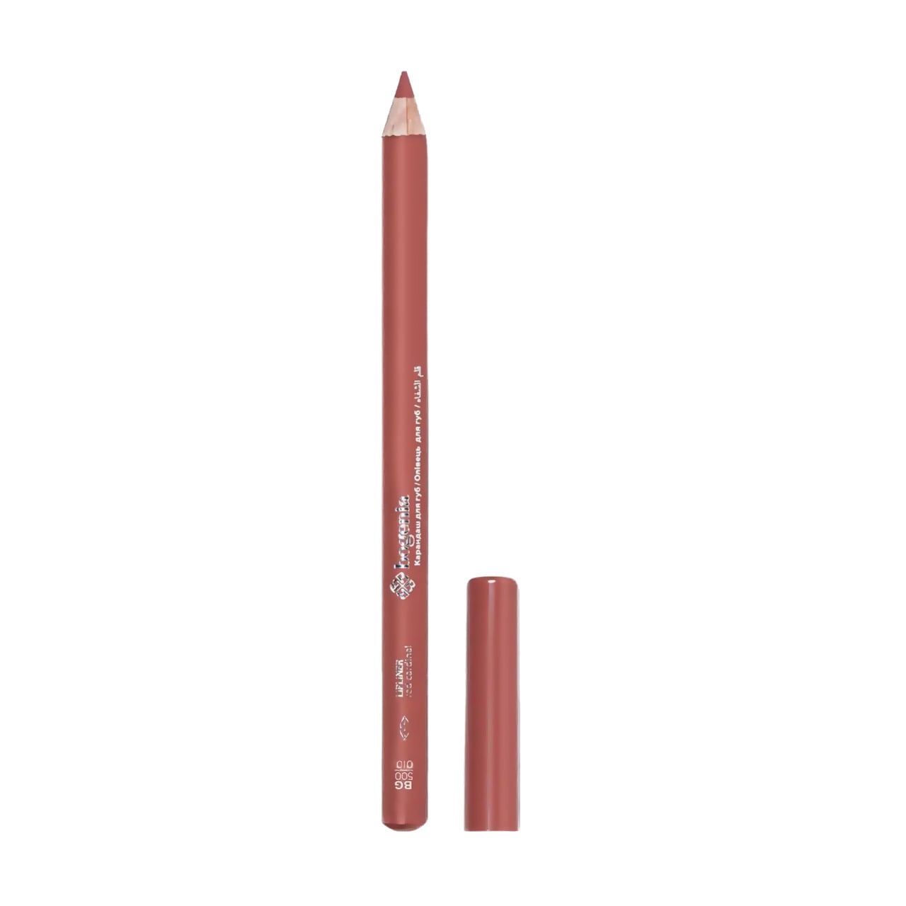 Олівець для губ Bogenia Lip Liner BG500, 010 Milk Chocolate, 0.78 г